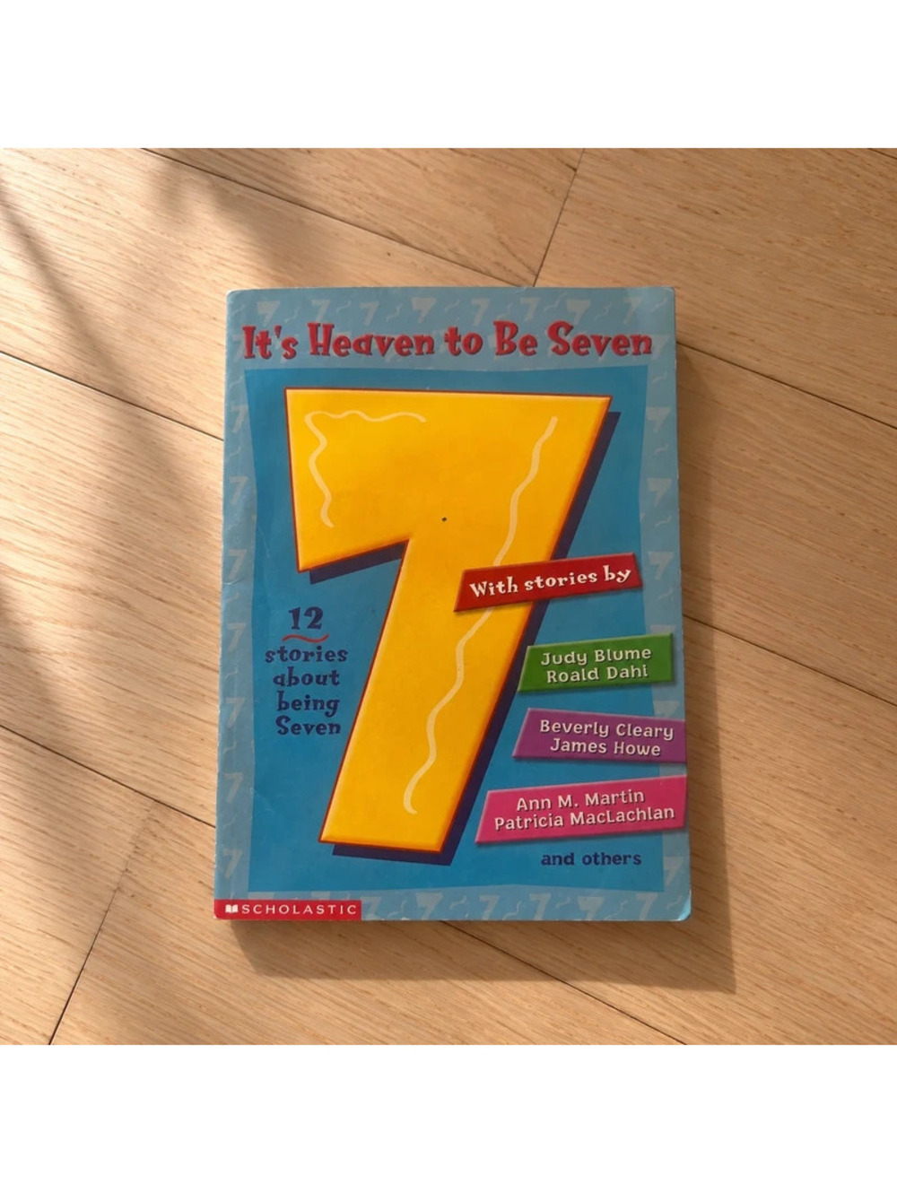 It's Heaven to Be Seven Scholastic 12 Stories Judy Blume Roald Dahl